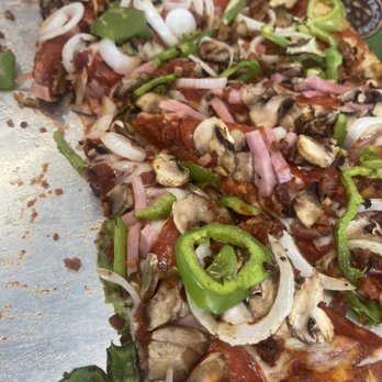 Pizza Factory - This is the "Factory Special" pizza. Is your mouth watering yet? Wait until you taste it :-) - Pizza Near Me - Riverside, California
