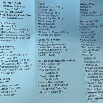 Mimi Nails Salon - Great prices - Nail Salons Near Me - Aiea, Hawaii