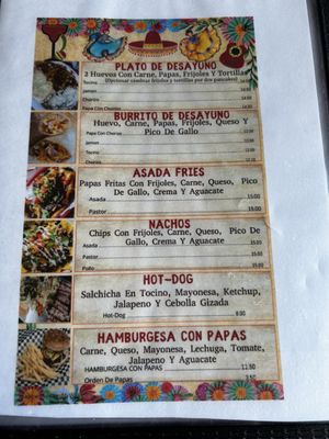 Menu photo 3 Los Chilaquiles Fresno, CA