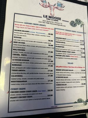 Menu photo 4 Le Moose Crepe Cafe Fremont, CA Menu photo 4 Le Moose Crepe Cafe Fremont, CA