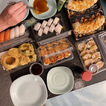 Kenko Ya - Layout of our delicious take out order! - Japanese Near Me - Kaneohe, Hawaii