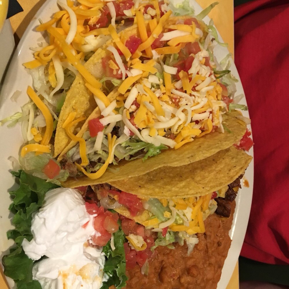 Los Molcajetes - Hubby's taco platter. Big tacos stuffed full! - Mexican Near Me - Mansfield, Texas Los Molcajetes - Hubby's taco platter. Big tacos stuffed full! - Mexican Near Me - Mansfield, Texas