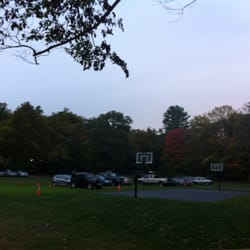 Nyack Field Club - Parking Lot and Full Court Basketball with nets.