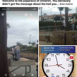Encinitas Coaster Station - Crazy transient harassing & taking pictures of random people at the train station.