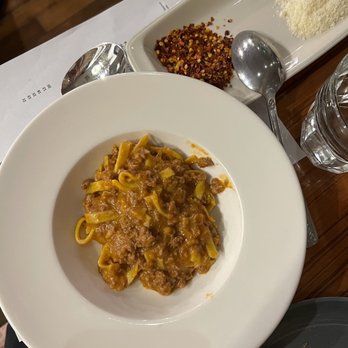 Centonove - tagliatelle half portion! they split it for us since we were sharing - Italian Near Me - Los Gatos, California Centonove - tagliatelle half portion! they split it for us since we were sharing - Italian Near Me - Los Gatos, California