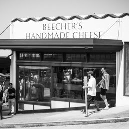 Exterior outside entrance of Beecher's Handmade Cheese - Seattle, Washington Exterior outside entrance of Beecher's Handmade Cheese - Seattle, Washington