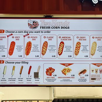 Two Hands Fresh Corn Dogs - Menu - Hot Dogs Near Me - Anchorage, Alaska