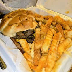AL'S Wings & Things - Big Al Cheeseburger Fully loaded with Seasoned fries - 02.25.2026