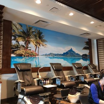 Cora Cora Nail Spa  - Bora Bora mural - Nail Salons Near Me - Cypress, Texas