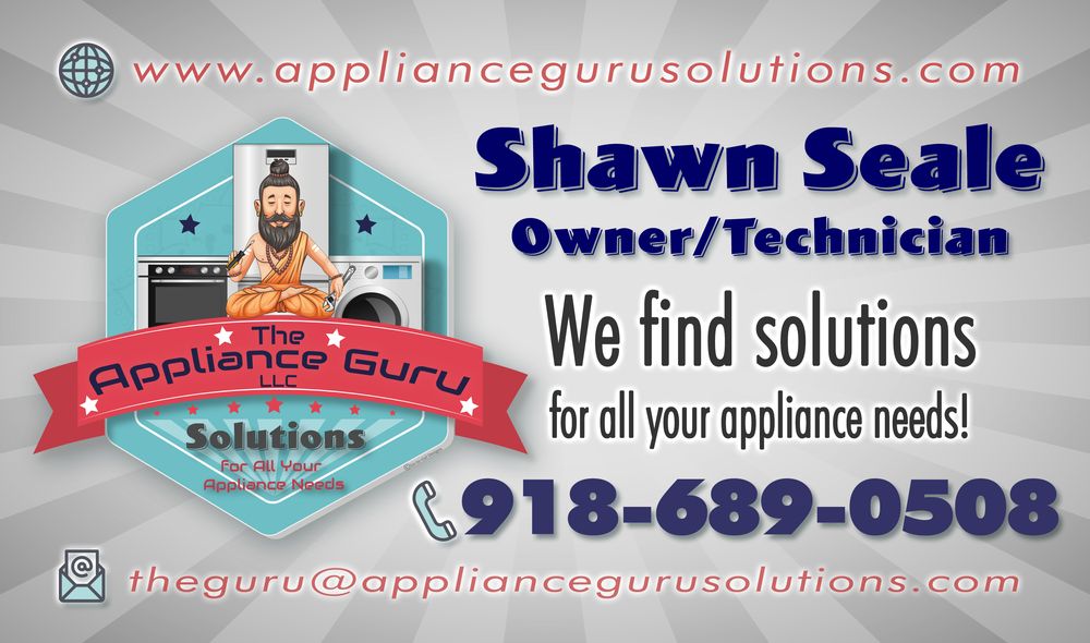 THE APPLIANCE GURU Eufaula, Oklahoma Appliances & Repair Phone