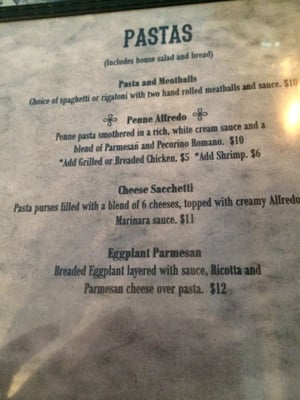 Menu photo 5 The Caboose Clarksburg, WV