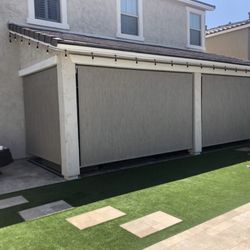 Element Sun Screens - Patio roll down shades
