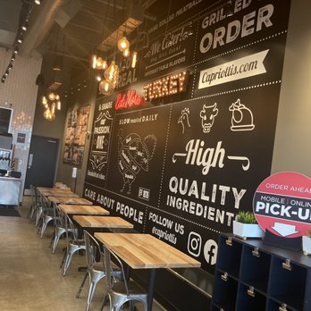 Capriotti's Sandwich Shop - Back Wall - Salad Near Me - Broken Arrow, Oklahoma