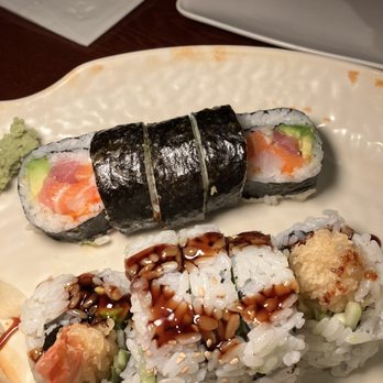Sushi House - a plate of sushi with sauce - Sushi Bars Near Me - Rocky Hill, Connecticut Sushi House - a plate of sushi with sauce - Sushi Bars Near Me - Rocky Hill, Connecticut