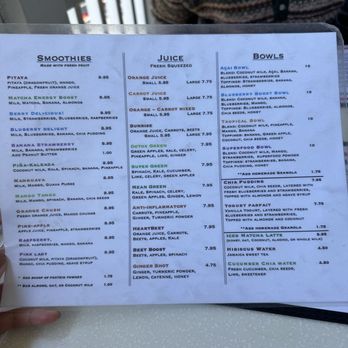 The Spot - Menu - Creperies Near Me - Cambria, California