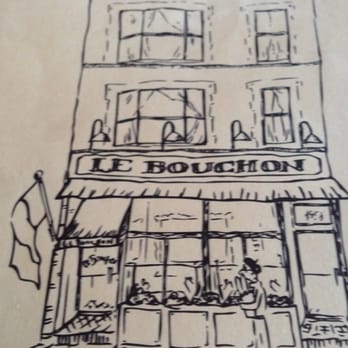 Le Bouchon - Sketch on the menu - French Near Me - Chicago, Illinois Le Bouchon - Sketch on the menu - French Near Me - Chicago, Illinois