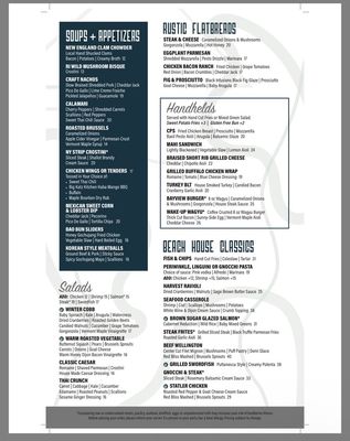 Menu photo 1 The Beach House Bristol, RI