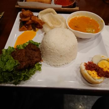 Sky Cafe - Beef rendang with rice - Indonesian Near Me - Philadelphia, Pennsylvania Sky Cafe - Beef rendang with rice - Indonesian Near Me - Philadelphia, Pennsylvania