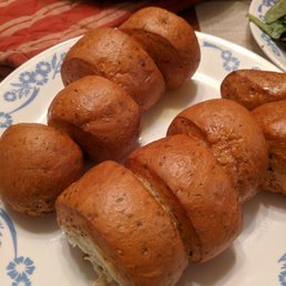 Garlic pesto pull apart bagette from Publix Deli.