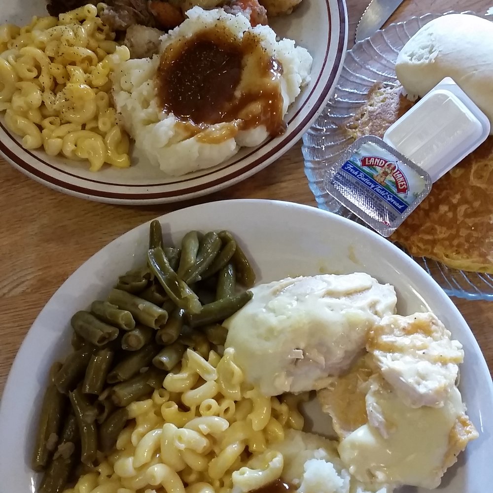 Chicken special & pot roast special. Homemade banana pudding & brownie with ice cream! Chicken special & pot roast special. Homemade banana pudding & brownie with ice cream!