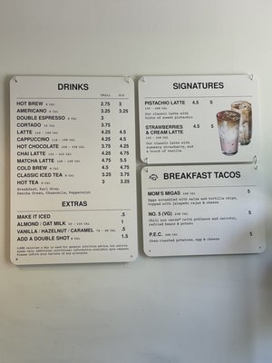 Menu photo 2 Blank Street Coffee New York, NY Menu photo 2 Blank Street Coffee New York, NY