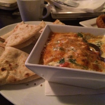 Duke & Devines - Creamy spinach dip with baby shrimp and crab meat. Very creamy!! - Irish Pub Near Me - Vaudreuil-Dorion, Quebec Duke & Devines - Creamy spinach dip with baby shrimp and crab meat. Very creamy!! - Irish Pub Near Me - Vaudreuil-Dorion, Quebec