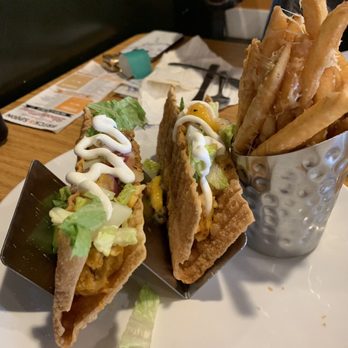 Brick & Spoon Mobile - Breakfast tacos with truffle fries - Southern Near Me - Mobile, Alabama Brick & Spoon Mobile - Breakfast tacos with truffle fries - Southern Near Me - Mobile, Alabama