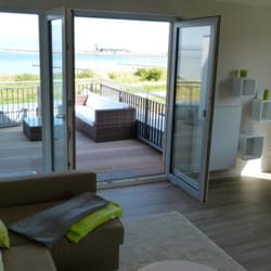Eiscafe Arkonablick - Blick vom Wohnzimmer auf die Ostsee