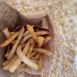 McDonald's - Refilled my fries