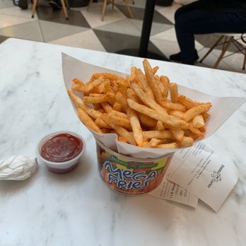 Potato Corner - Original fries with bbq and sour cream onion seasoning - Fast Food Near Me - Santa Clara, California