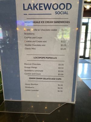 Menu photo 1 Lakewood Social Durham, NC