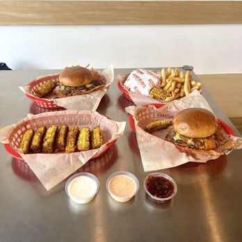Good Buns - Double Smash, Chili Smash, Good Buns Smash, Fries, & Corn Ribs (ig: @cravingswithcat) - Burgers Near Me - Buena Park, California