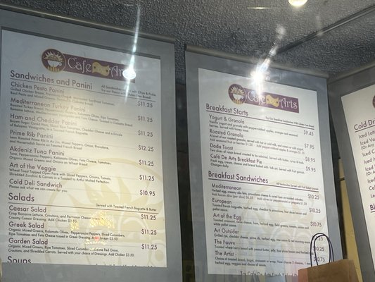 Menu photo 2 Cafe De Arts Waukesha, WI