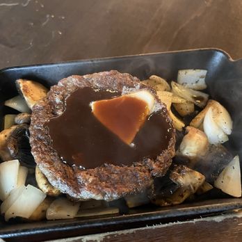 Spicy Tuna - Hamburg steak. 5/5 -- the sauce goes great with the grilled vegetables as well. - Sushi Bars Near Me - Henderson, Nevada Spicy Tuna - Hamburg steak. 5/5 -- the sauce goes great with the grilled vegetables as well. - Sushi Bars Near Me - Henderson, Nevada