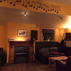 The Brigand - Lounge/live music area. Very warm and inviting.