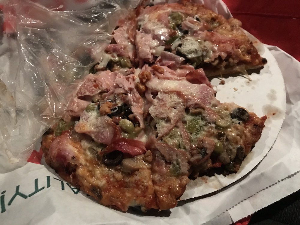 Order The Kitchen Sink food online from J J's Pizza Shack store, De Motte on bringmethat.com