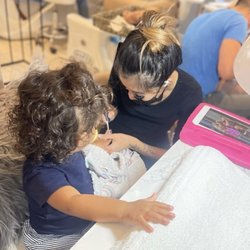 Elan Nail Spa - My girl being treated so amazingly well