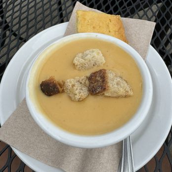 Pilora's Cafe - Cheddar beer soup - Breakfast & Brunch Near Me - Oshkosh, Wisconsin