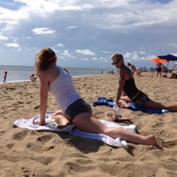 Aloha Yoga - Aloha Susan instructing 16 year old beginner alignment for Pigeon.