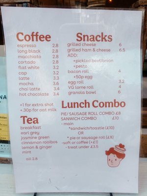 Menu photo 2 Nice Times Bakery Edinburgh, EDH