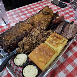 $100 meat platter