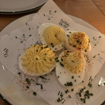 Highly Likely - Yuzu Deviled Eggs - Coffee & Tea Near Me - Los Angeles, California Highly Likely - Yuzu Deviled Eggs - Coffee & Tea Near Me - Los Angeles, California