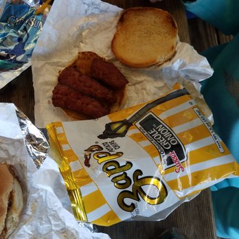 Johnson's Boucanière - Kids sausage sandwich - Barbeque Near Me - Lafayette, Louisiana