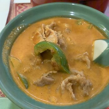 Thai House Restaurant - Pork panang curry - Thai Near Me - Redlands, California