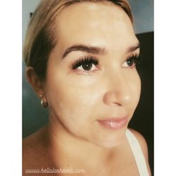 Hello Lashes - Hybrid lashed done by Anna