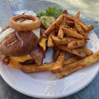 Aristocrat Pub & Restaurant - Beer cheeseburger with fries - Pubs Near Me - Indianapolis, Indiana Aristocrat Pub & Restaurant - Beer cheeseburger with fries - Pubs Near Me - Indianapolis, Indiana