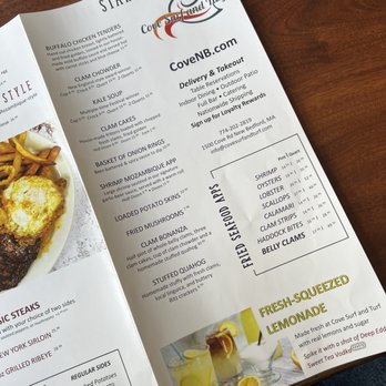 Cove Surf and Turf - Seafood Near Me - New Bedford, Massachusetts Cove Surf and Turf - Seafood Near Me - New Bedford, Massachusetts