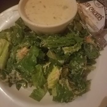Billy Baroos - Soup (clam chowder) & ceasar combo & an Asian pear martini (not pictured, but amazing) - American Near Me - Tukwila, Washington Billy Baroos - Soup (clam chowder) & ceasar combo & an Asian pear martini (not pictured, but amazing) - American Near Me - Tukwila, Washington
