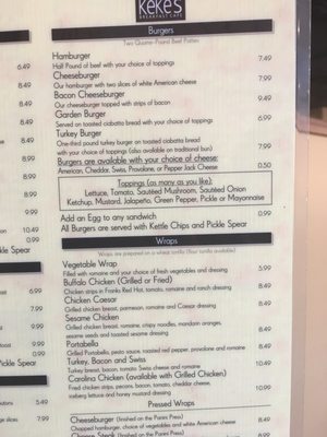 Menu photo 7 Keke's Breakfast Cafe Sarasota, FL Menu photo 7 Keke's Breakfast Cafe Sarasota, FL