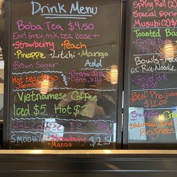 C’est Bon Mi - Drink menu - Vietnamese Near Me - Saint Croix Falls, Wisconsin C’est Bon Mi - Drink menu - Vietnamese Near Me - Saint Croix Falls, Wisconsin